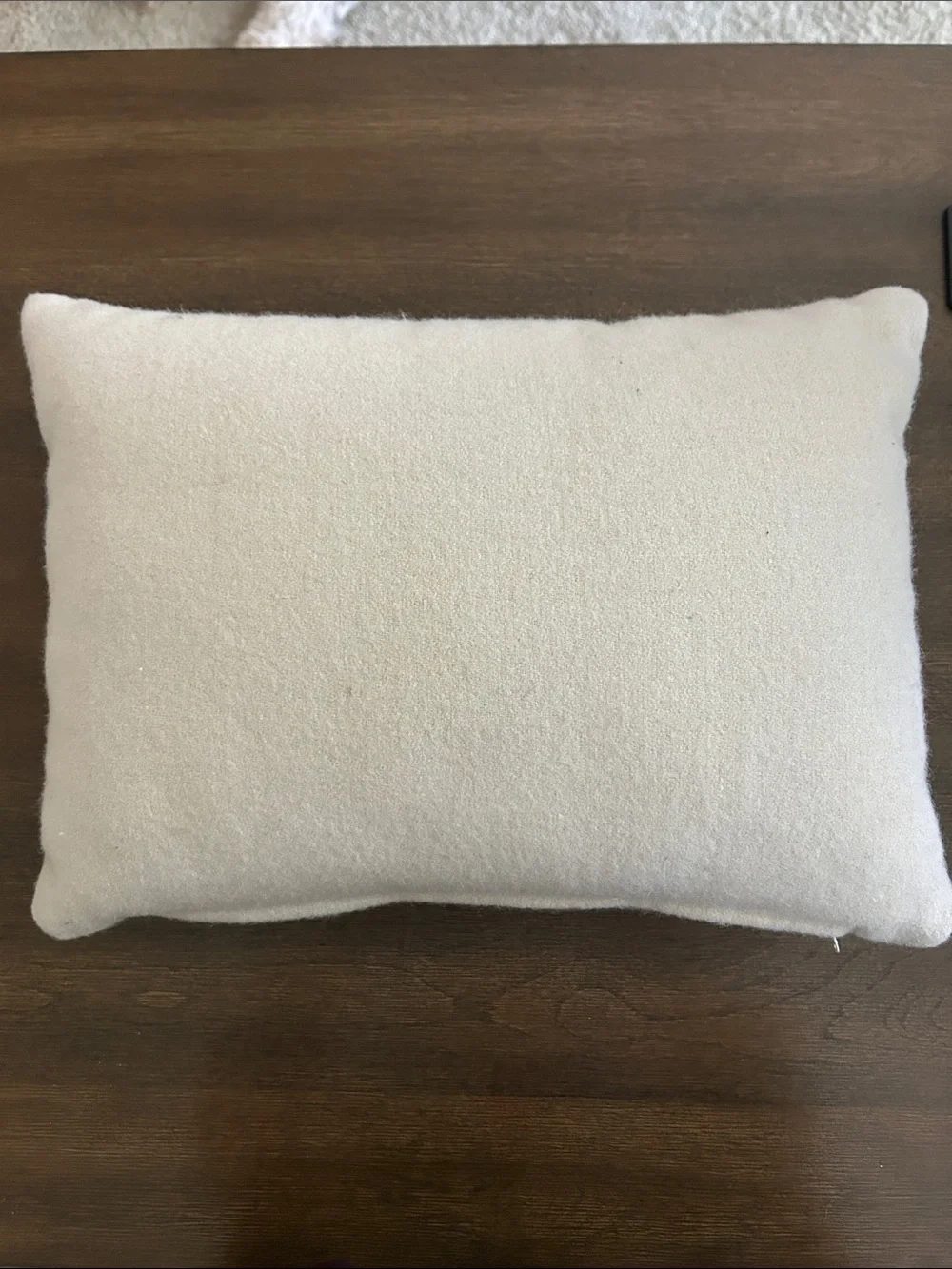 IKEA Striped Accent Pillow in Cream, Blue, Mauve, Taupe